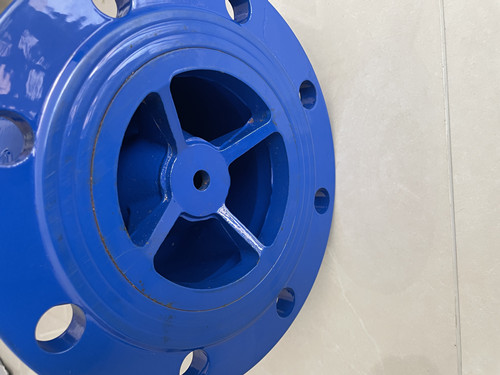 軸流式止回閥出口