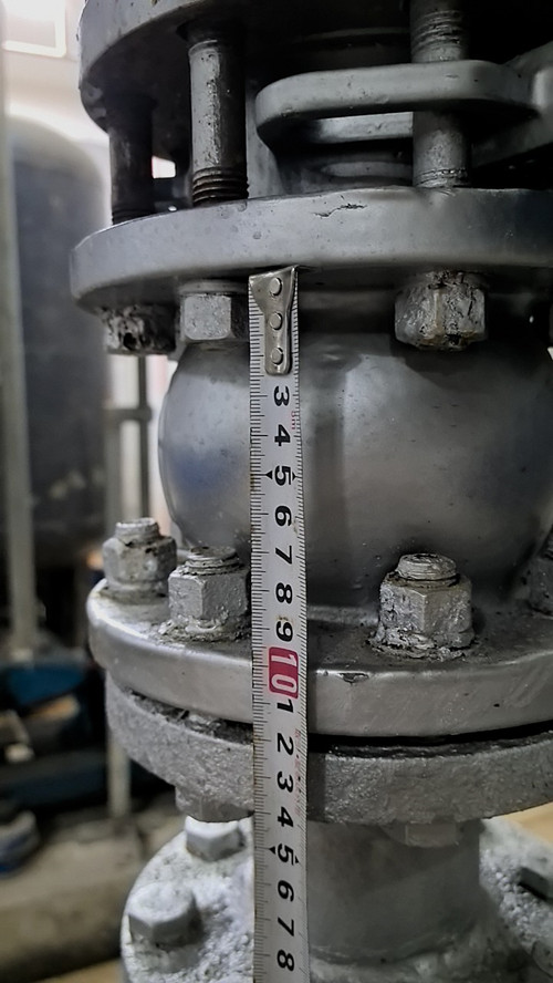 止回閥錯(cuò)誤的測(cè)量位置